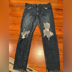 American Eagle super stretch X high waisted skinny jeans